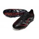 Bota de Futbol adidas Predator Elite FG Negro Gris Four Rojo Lúcido