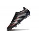 Bota de Futbol adidas Predator Elite FG Negro Gris Four Rojo Lúcido