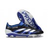 Bota de Futbol adidas Predator Elite FG Negro Azul Lúcido Blanco