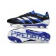 Bota de Futbol adidas Predator Elite FG Negro Azul Lúcido Blanco