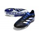 Bota de Futbol adidas Predator Elite FG Negro Azul Lúcido Blanco