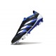 Bota de Futbol adidas Predator Elite FG Negro Azul Lúcido Blanco