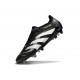 Bota de Futbol adidas Predator Elite FG Negro Blanco Limón Lúcido