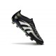 Bota de Futbol adidas Predator Elite FG Negro Blanco Limón Lúcido