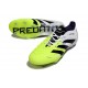 Bota de Futbol adidas Predator Elite FG Blanco Negro Limón Lúcido