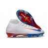 Botas de Futbol Nike Mercurial Superfly X Elite FG Blanco Azul Rojo