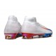 Botas de Futbol Nike Mercurial Superfly X Elite FG Blanco Azul Rojo