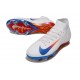 Botas de Futbol Nike Mercurial Superfly X Elite FG Blanco Azul Rojo