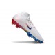 Botas de Futbol Nike Mercurial Superfly X Elite FG Blanco Azul Rojo