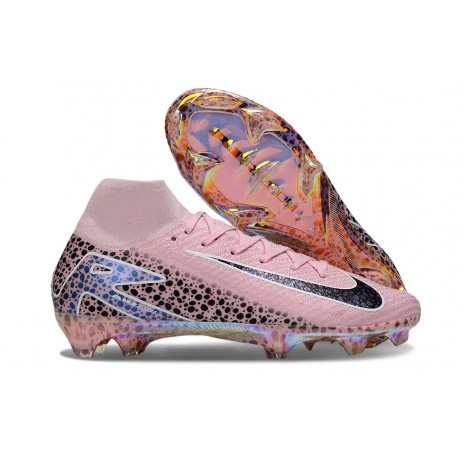 Botas de Futbol Nike Mercurial Superfly X Elite FG Rosa Negro