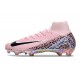 Botas de Futbol Nike Mercurial Superfly X Elite FG Rosa Negro