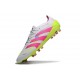 Bota de Futbol adidas Predator Elite FG Blanco Rosa Lúcido Limón Lúcido