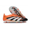 Bota de Futbol adidas Predator Elite FG Negro Blanco Naranja