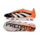 Bota de Futbol adidas Predator Elite FG Negro Blanco Naranja