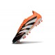 Bota de Futbol adidas Predator Elite FG Negro Blanco Naranja