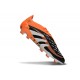 Bota de Futbol adidas Predator Elite FG Negro Blanco Naranja