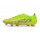 Bota adidas Predator Elite FG Limón Lúcido Rosa Lúcido Azul Fusion