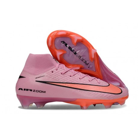 Botas de Futbol Nike Mercurial Superfly X Elite FG Rosa Naranja