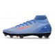 Botas de Futbol Nike Mercurial Superfly X Elite FG Azul Rojo