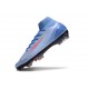 Botas de Futbol Nike Mercurial Superfly X Elite FG Azul Rojo