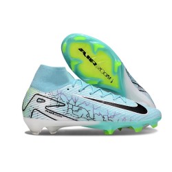 Botas de Futbol Nike Mercurial Superfly X Elite FG Verde Negro Blanco