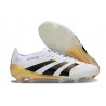 Bota de Futbol adidas Predator Elite FG Blanco Negro Dorada