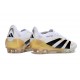 Bota de Futbol adidas Predator Elite FG Blanco Negro Dorada