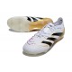 Bota de Futbol adidas Predator Elite FG Blanco Negro Dorada