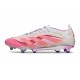 Bota de Futbol adidas Predator Elite FG Rosa Blanco