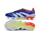 Bota de Futbol adidas Predator Elite FG Azul Lúcido Ftwr Blanco Rojo