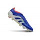 Bota de Futbol adidas Predator Elite FG Azul Lúcido Ftwr Blanco Rojo