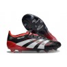 Bota de Futbol adidas Predator Elite FG Negro Blanco Rojo