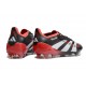 Bota de Futbol adidas Predator Elite FG Negro Blanco Rojo