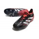 Bota de Futbol adidas Predator Elite FG Negro Blanco Rojo