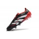 Bota de Futbol adidas Predator Elite FG Negro Blanco Rojo