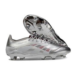 Bota de Futbol adidas Predator Elite FG Plateada