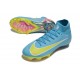 Botas de Futbol Nike Mercurial Superfly X Elite FG Azul Amarillo