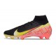 Botas de Futbol Nike Mercurial Superfly X Elite FG Negro Amarillo Rojo