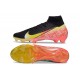 Botas de Futbol Nike Mercurial Superfly X Elite FG Negro Amarillo Rojo