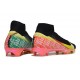Botas de Futbol Nike Mercurial Superfly X Elite FG Negro Amarillo Rojo