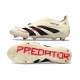 adidas Predator Elite Sin Cordones FG Blanco Off Negro Rubí Puro