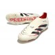 adidas Predator Elite Sin Cordones FG Blanco Off Negro Rubí Puro