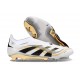 adidas Predator Elite Sin Cordones FG Ftwr Blanco Dorado Met