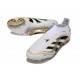 adidas Predator Elite Sin Cordones FG Ftwr Blanco Dorado Met