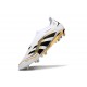 adidas Predator Elite Sin Cordones FG Ftwr Blanco Dorado Met
