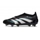 adidas Predator Elite Sin Cordones FG Negro Blanco Azul