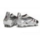 adidas Predator Elite Sin Cordones FG Plateado Gris