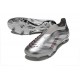 adidas Predator Elite Sin Cordones FG Plateado Gris