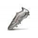 adidas Predator Elite Sin Cordones FG Plateado Gris