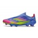 Zapatillas Adidas F50+ Laceless FG Azul Fusion Limón Lúcido Rosa Lúcido